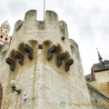Marksburg castle towers